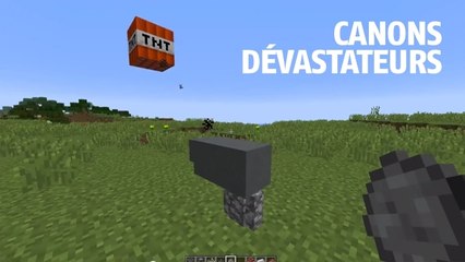 Minecraft : des canons dévastateurs en une seule commande