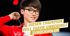 League of Legends: Faker will diesen Helden zurück ins Meta bringen