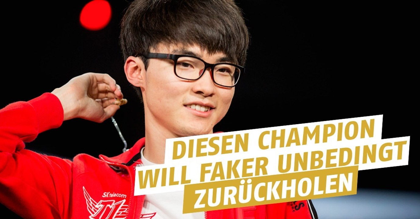 League of Legends: Faker will diesen Helden zurück ins Meta bringen