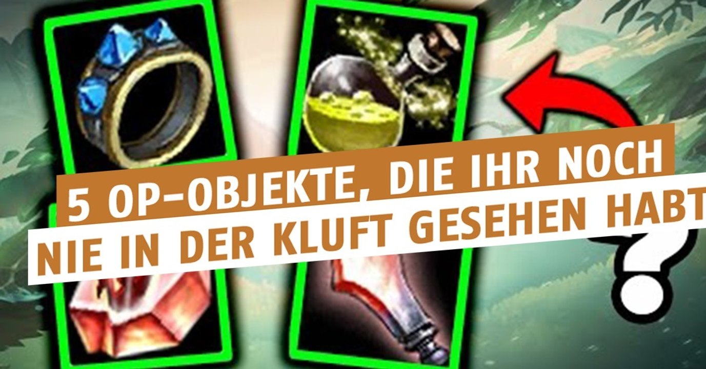 League of Legends: 5 OP-Objekte, die ihr noch nie in der Kluft gesehen habt