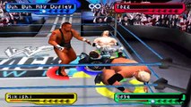 WWF Smackdown! 2 Buh Ray vs Tazz vs Rikishi vs Edge