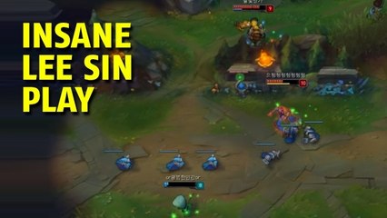League of Legends : ce Lee Sin va outplay son adversaire en réalisant un combo inattendu