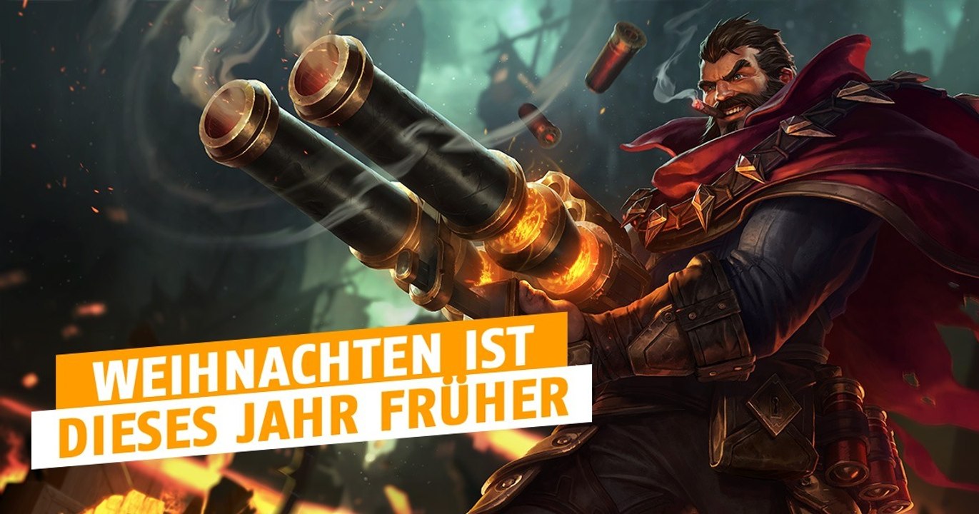 League of Legends: Graves, Braum und Karma erhalten dieses Jahr die Weihnachtsskins