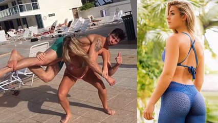 Katarina Konow, ehemalige Miss Schweden, ist nicht nur supersexy, sondern auch richtig stark!