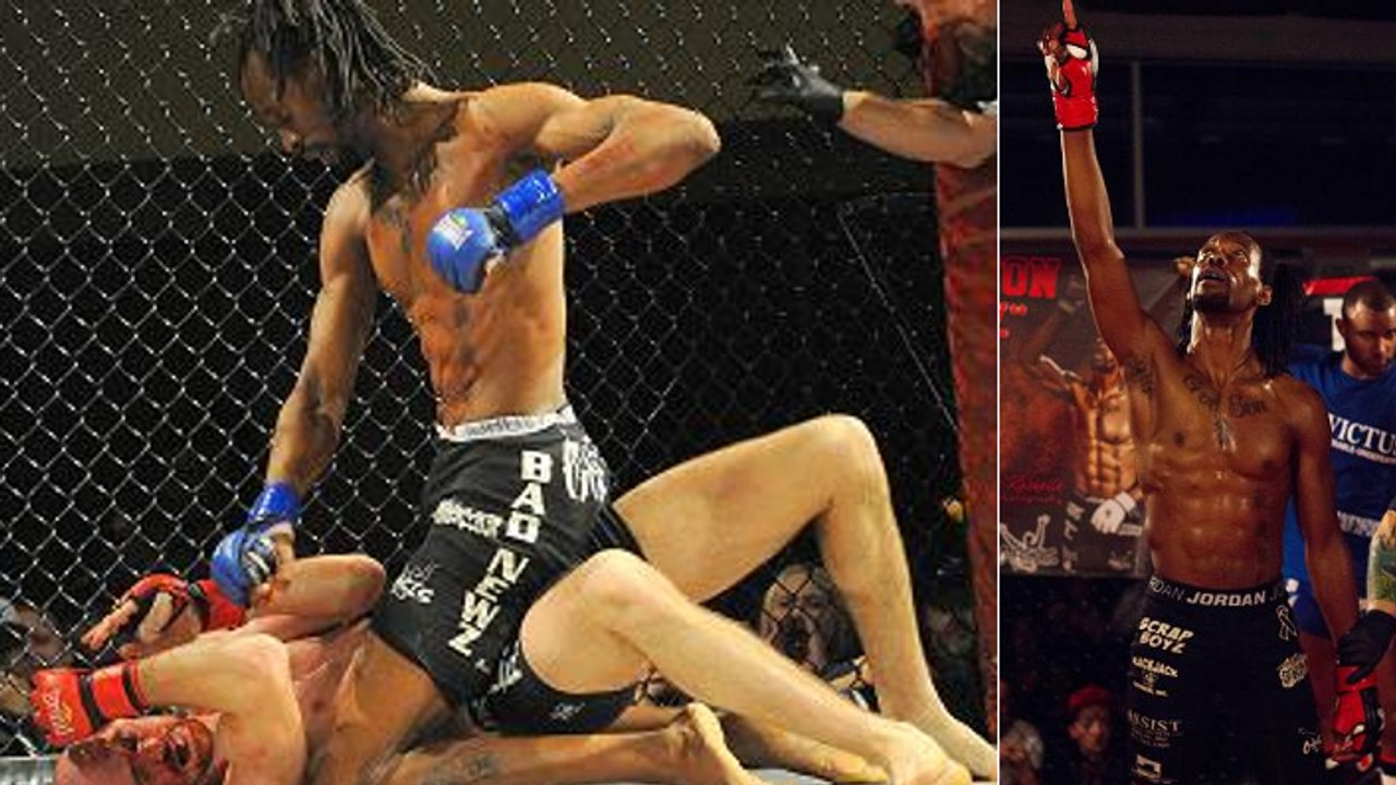 Das ist Teejay Britton, ein 1,93 Meter großer Kämpfer im Bantamgewicht