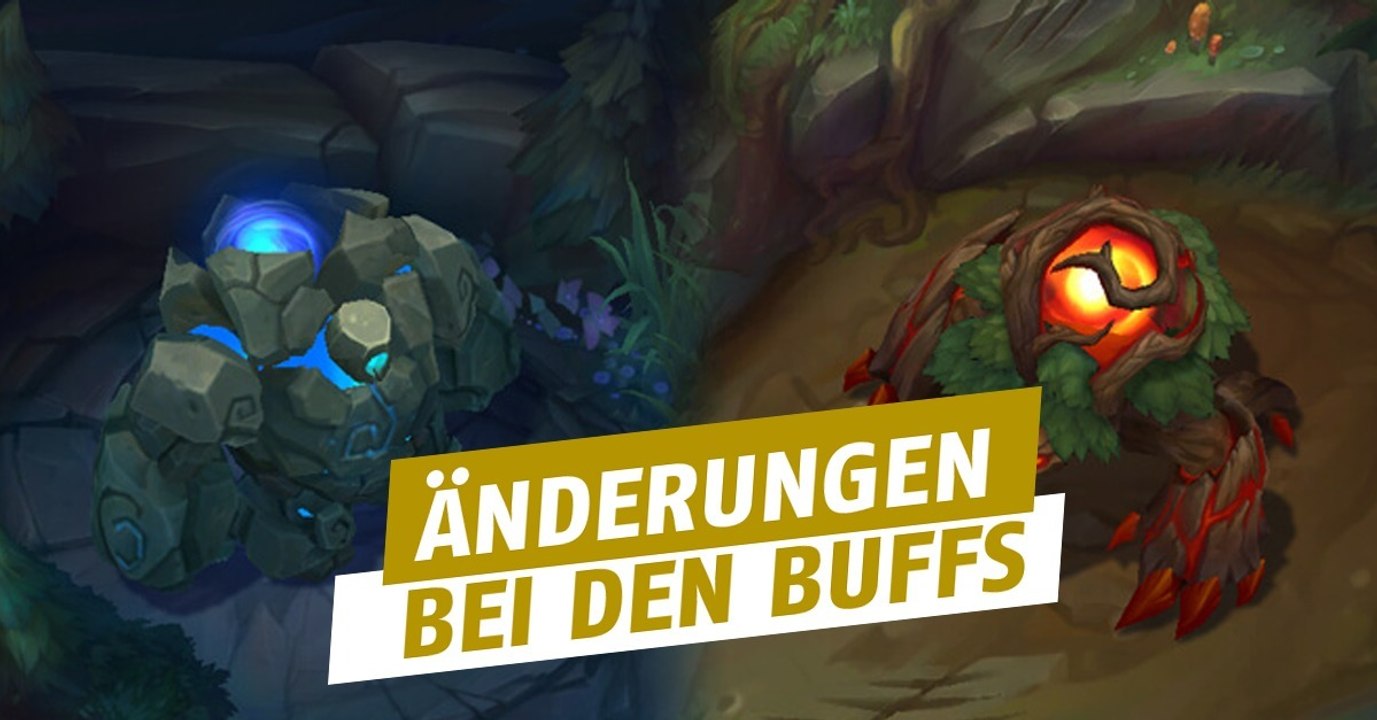 League of Legends: Auf die roten und blauen Buf...