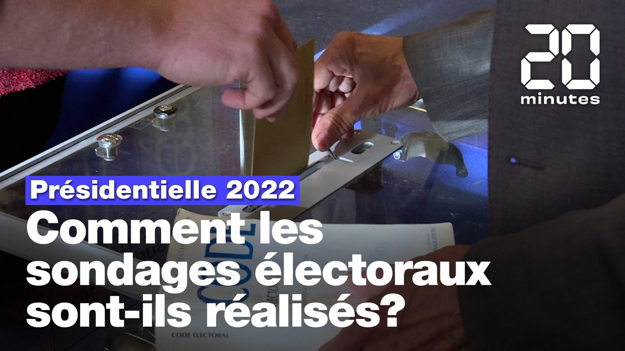 Présidentielle 2022 : Comment les sondages électoraux sont-ils réalisés?