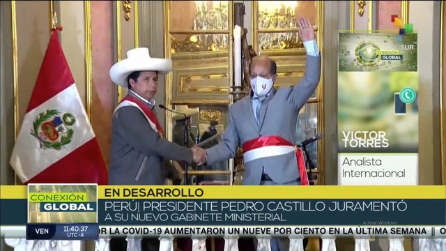 Conexión Global 02-02: Presidente Pedro Castillo nombra nuevo gabinete ministerial