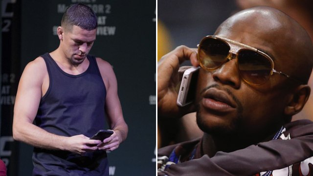 Floyd Mayweather und Nate Diaz lästern über Conor McGregor… auf Skype!