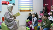 Emine Erdoğan, Bebek Kütüphanesi'nin açılışını yaptı
