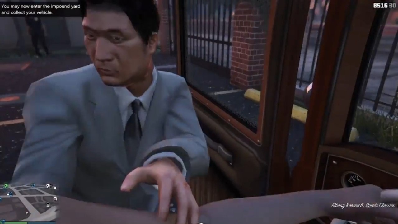 GTA 5 : quand un policier aide un joueur à voler une voiture