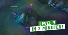 League of Legends: Trotz der Dschungel-Nerfs! Ihr könnt immer noch in 2 Minuten auf Level 3 gelangen