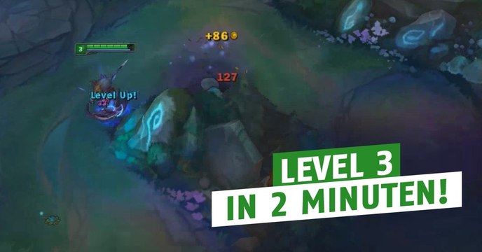 League of Legends: Trotz der Dschungel-Nerfs! Ihr könnt immer noch in 2 Minuten auf Level 3 gelangen