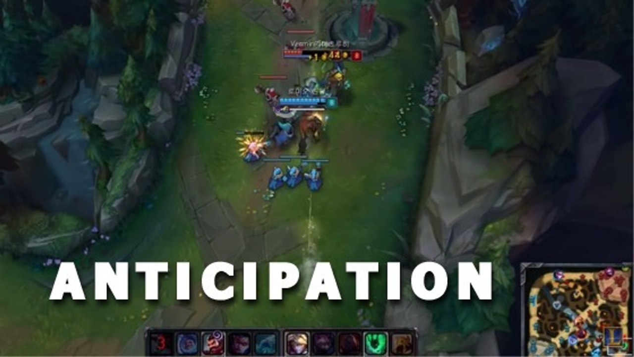 League of Legends : Thresh anticipe les mouvements de ses adversaires à la perfection