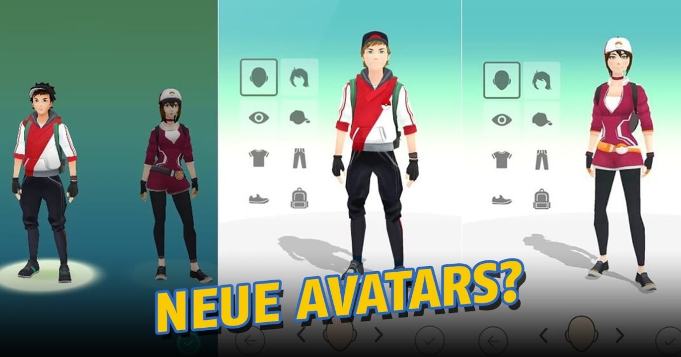 Die neuen pokémon sind noch nicht da, aber bei den avatars scheint sich was zu tun!