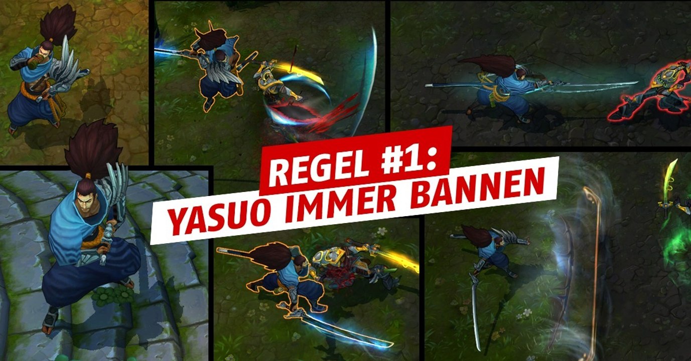 League of Legends: Warum ihr Yasuo immer bannen solltet