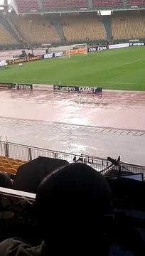 Sénégal/Burkina Faso : Pluie diluvienne sur Yaoundé à quelques heure du match