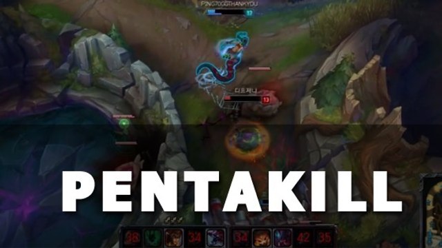 League of Legends : le meilleur joueur du ladder coréen réalise un Pentakill avec Cassiopeia