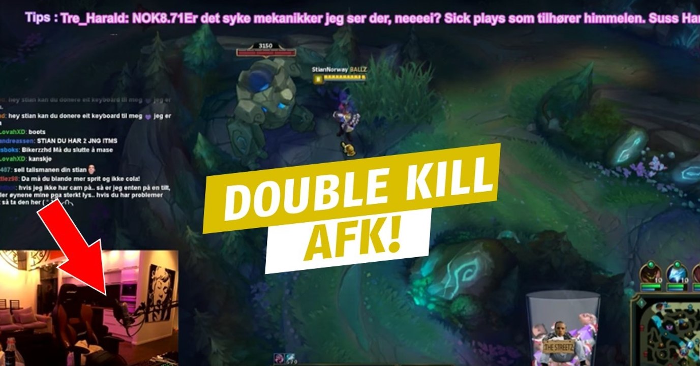 League of Legends: Wenn du AFK bist, aber trotzdem einen Double Kill landest...