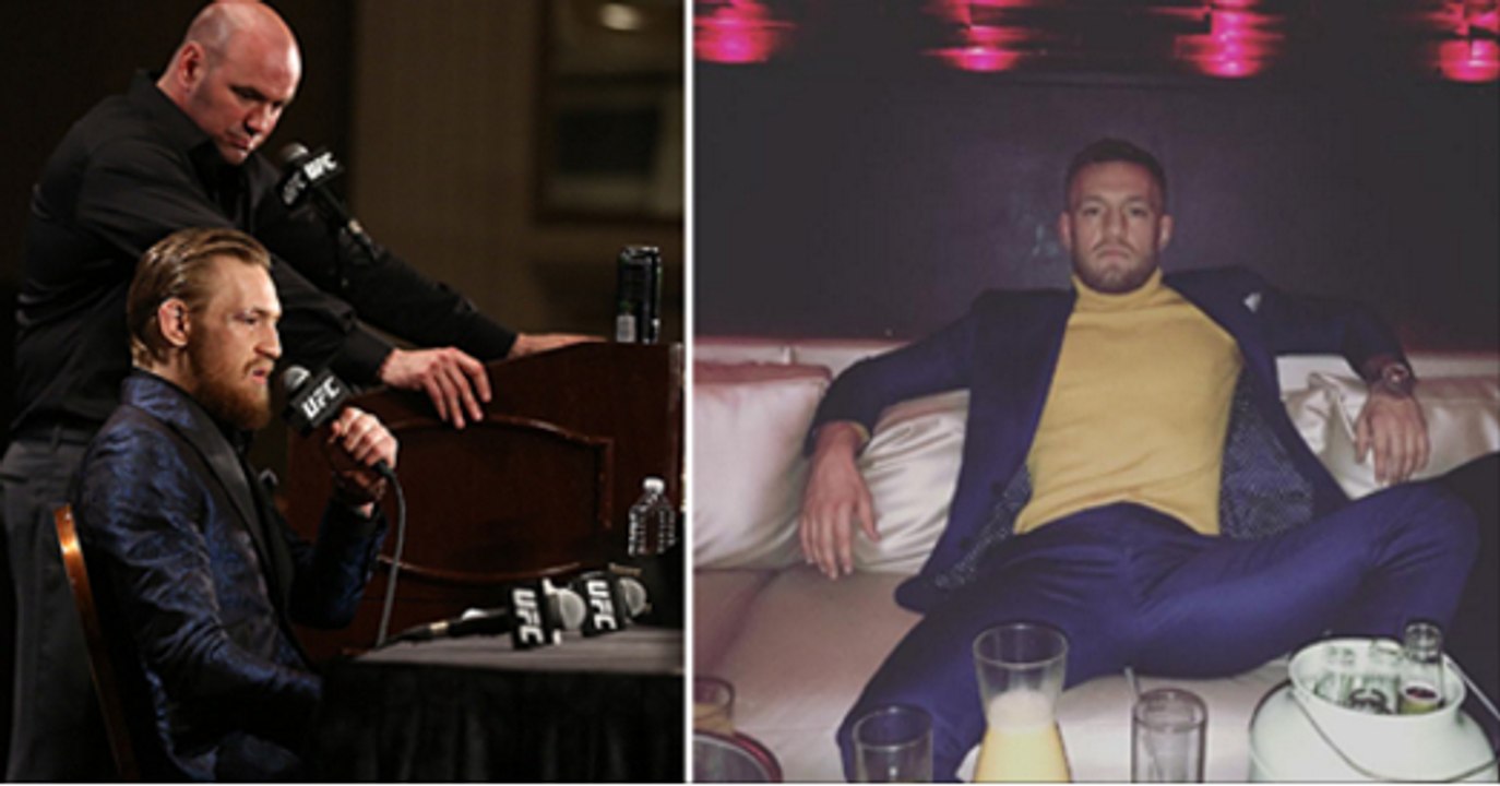 Conor McGregor wird laut Dana White für 10 Monate aufhören