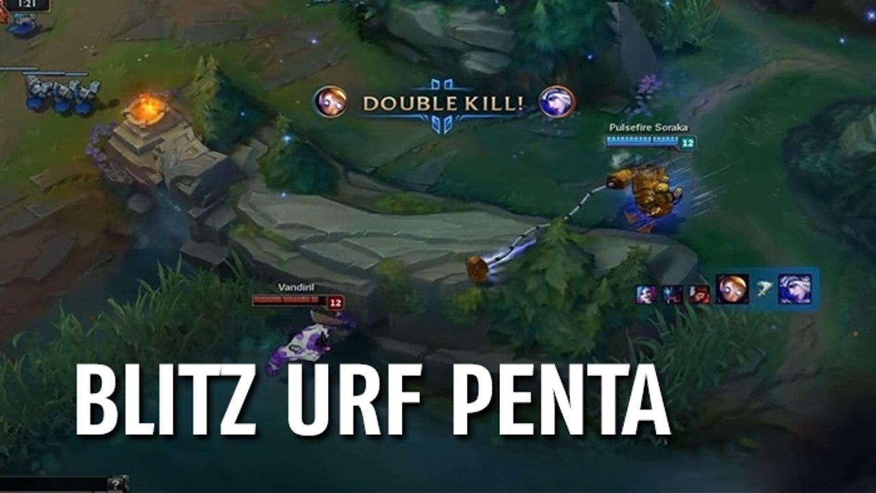 League of Legends : ce Blitzcrank full AP réalise un pentakill en mode URF