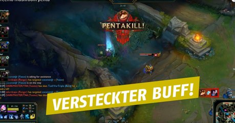 League of Legends: Teemo hat beim letzten Patch einen versteckten Buff bekommen