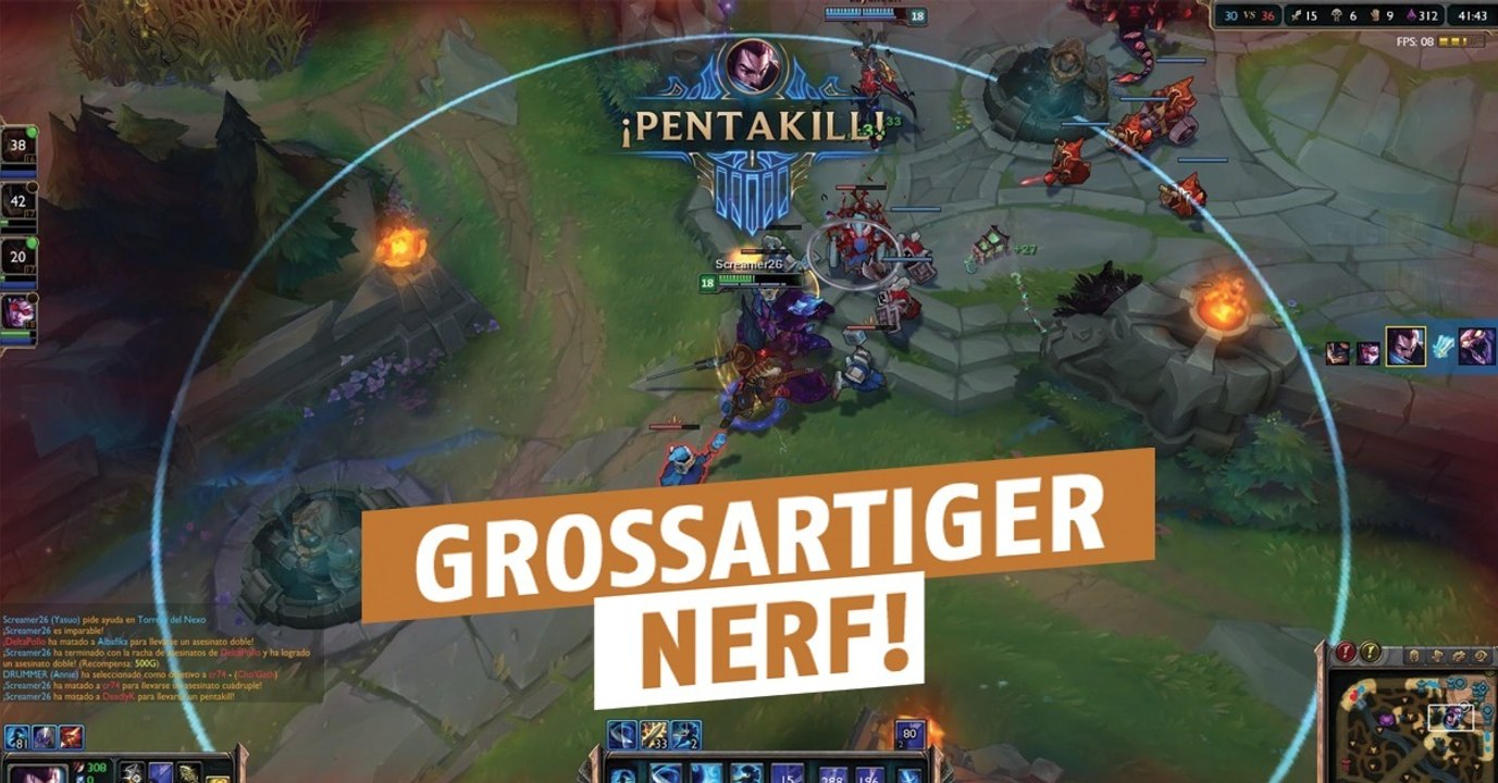 League of Legends: Yasuos Nerf ist eine gute Nachricht für den Champion
