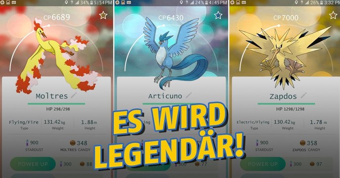 Pokémon GO: Ein legendäres Pokémon für Weihnachten?