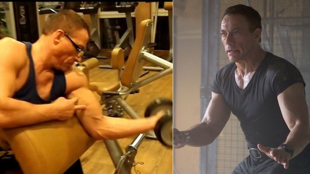 Jean-Claude Van Damme's Hammer Workout für riesige Oberarmen in drei Wochen!