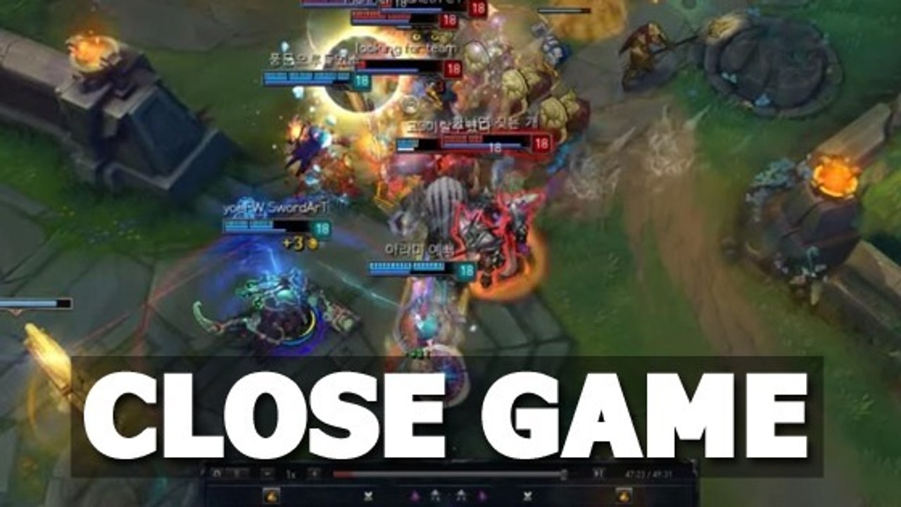 League of Legends : la fin de partie la plus tendue de l'histoire du jeu
