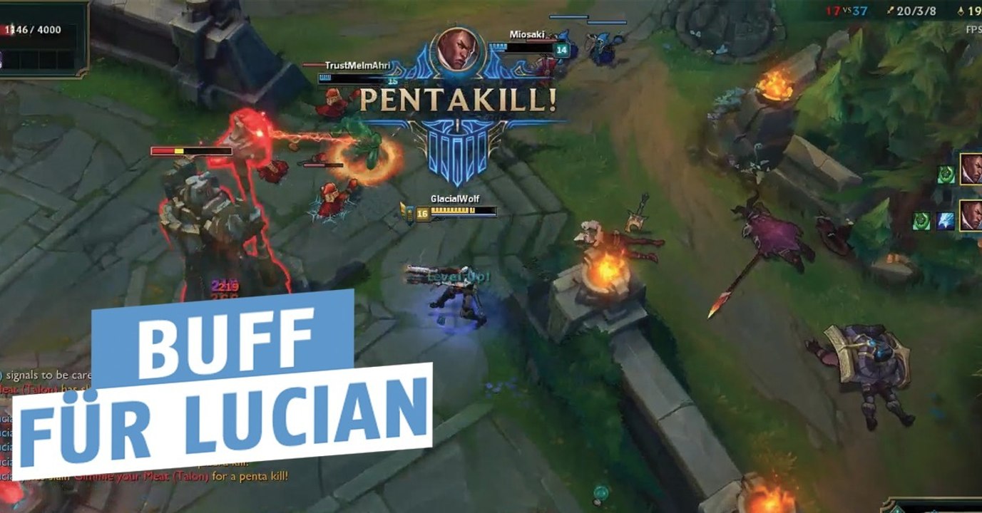 League of Legends: Endlich! Riot kümmert sich um Lucian