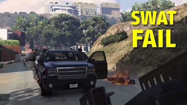 GTA 5 : la plus mauvaise intervention du SWAT jamais vue à Los Santos