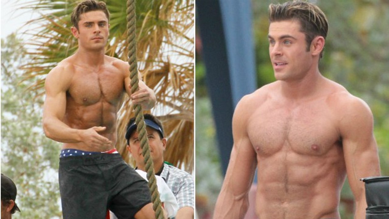 Zac Efron verrät sein Training für Baywatch: Er hat es auf nur 5% Fett im Körper geschafft
