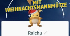 Weihnachts-Pikachu hat jeder! Mit diesen 2 Tipps bekommst du auch Raichu in den Pokédex!