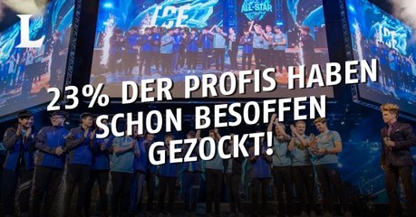 League of Legends: 23% der Profis haben schon betrunken gezockt