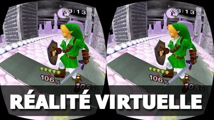 Super Smash Bros Melee : le rendu hallucinant du mode aventure avec l'Oculus Rift