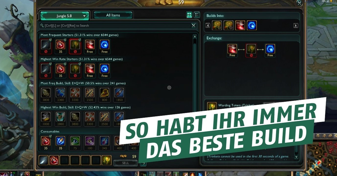 Championify: Die App, die euch immer den besten Build bei LoL beschert