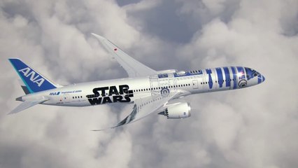 Star Wars : un avion aux couleurs de R2-D2