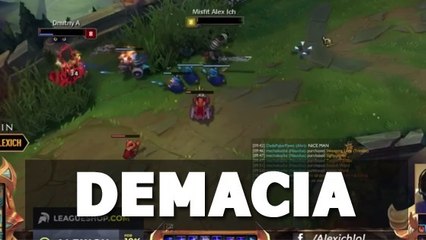 League of Legends : aucun joueur ne sort indemne d'un 1v1 avec le Garen d'Alex Ich