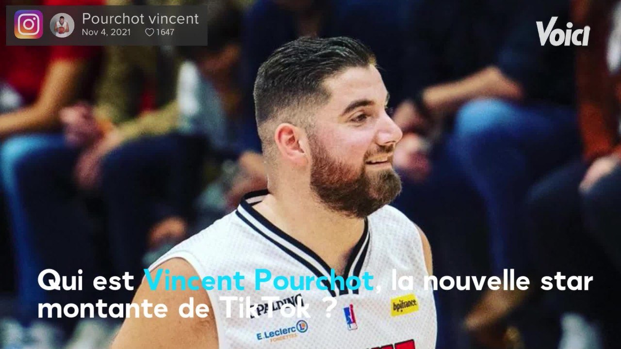 Voici - Qui est Vincent Pourchot, le basketteur aux millions de vues sur TikTok qui se moque de sa très grande taille ?