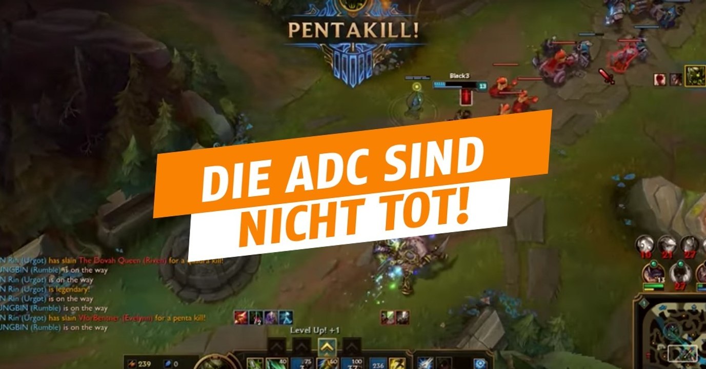 League of Legends: Ihr glaubt, die ADC sind in Season 7 unnütz? Dieser Challenger beweist das Gegenteil
