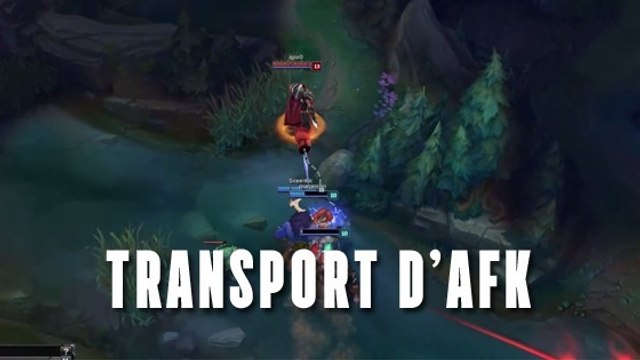 League of Legends : voilà comment faire traverser la map à un joueur AFK