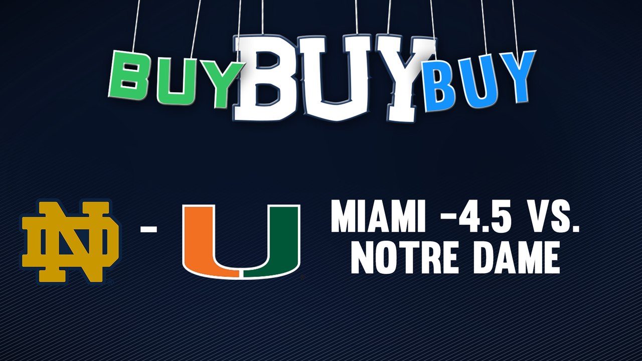 Take Miami (-4.5) At Home Vs. Notre Dame