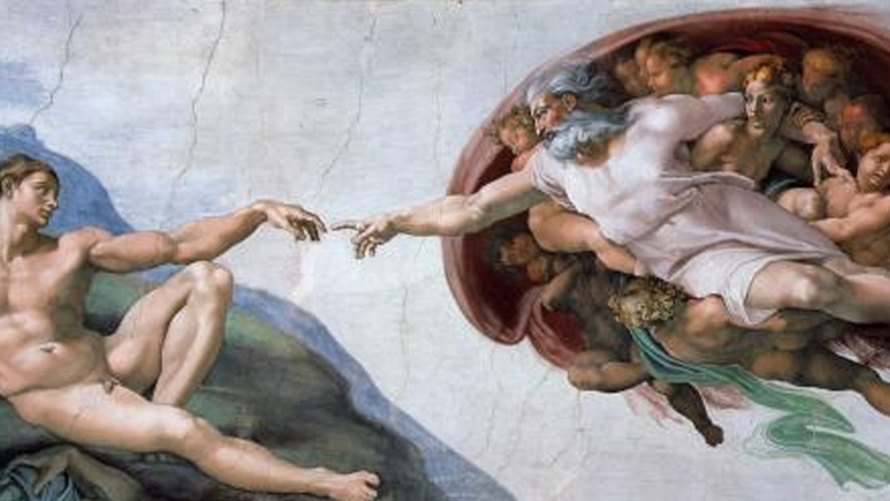 „die erschaffung adams“ von michelangelo birgt ein tieferes geheimnis: es ist atemberaubend!