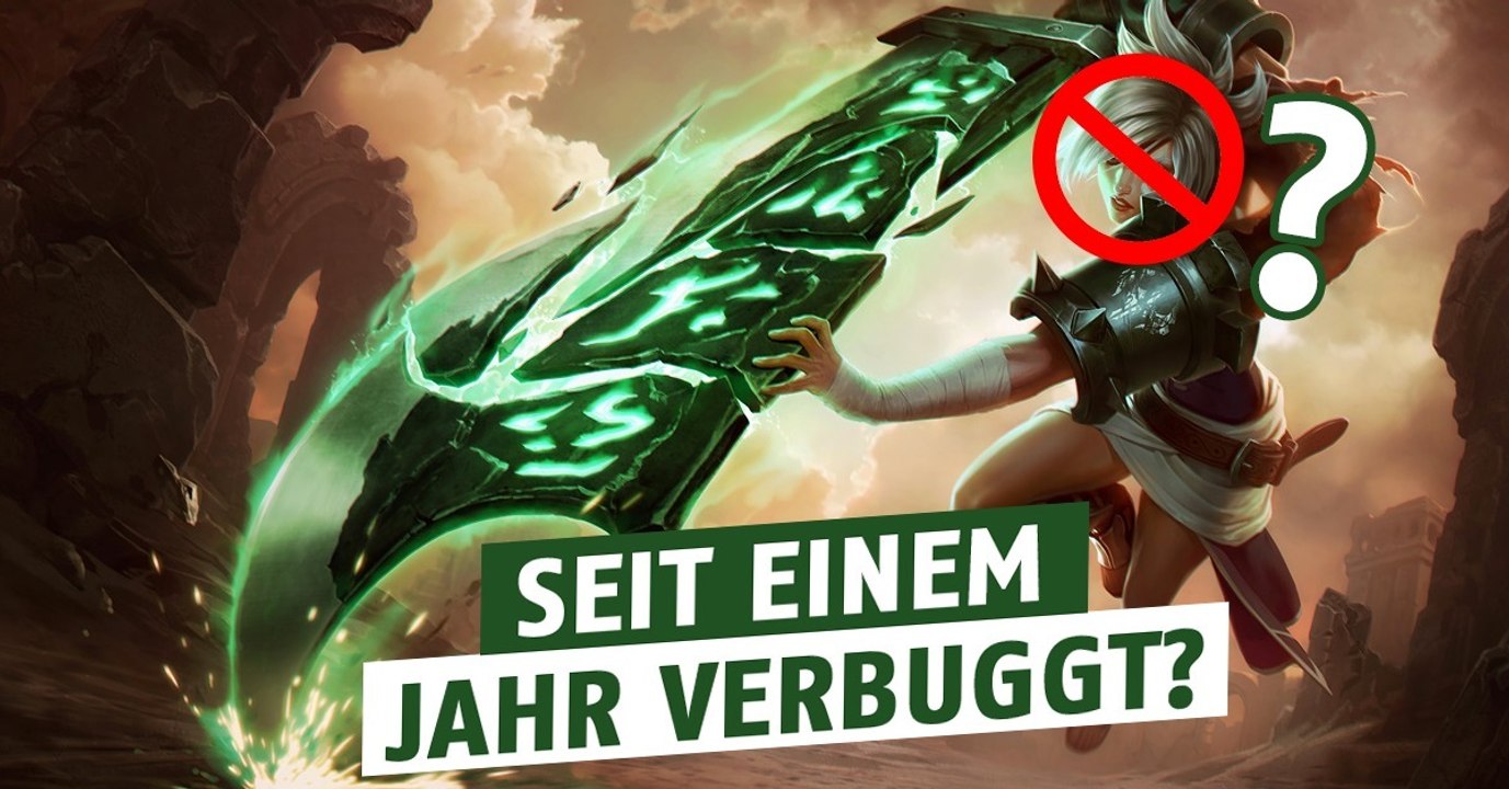 League of Legends: Laut Riot müsste Riven seit einem Jahr deaktiviert sein