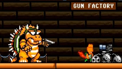 Quand Bowser sort les grands moyens pour éliminer Mario