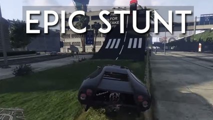 GTA 5 : quand une cascade se transforme en mise en orbite