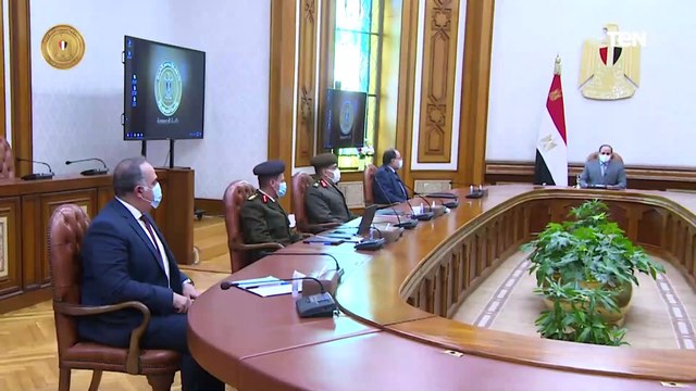 الرئيس يتابع الموقف التنفيذي لعدد من مشروعات الهيئة الهندسية على مستوى الجمهورية