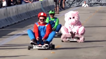 Mario Kart : voilà ce que donne une course dans la vraie vie