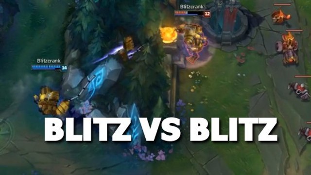 League of Legends : voila à quoi ressemble un face-à-face entre deux Blitzcrank